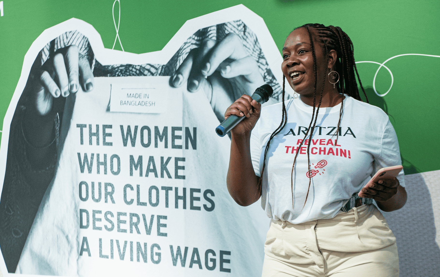Mwangala Matakala, Oxfam Canada campaigner for What She Makes