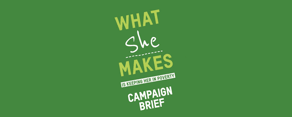 WHAT SHE MAKES CAMPAIGN BRIEF 2024